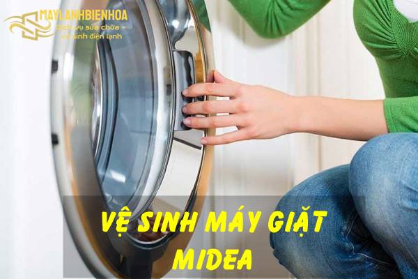 Vệ sinh máy giặt Midea