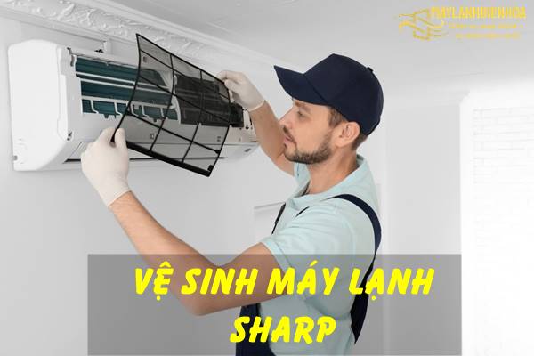 Vệ sinh máy lạnh Sharp