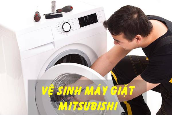 Vệ sinh máy giặt Mitsubishi
