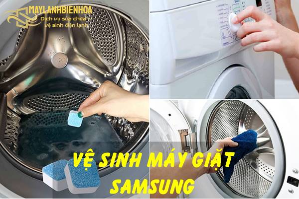 Vệ sinh máy giặt Samsung