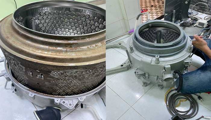 Những lợi ích từ việc vệ sinh máy giặt Sharp thường xuyên Những lợi ích từ việc vệ sinh máy giặt Sharp thường xuyên