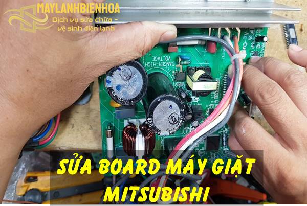 Sửa board máy giặt Mitsubishi