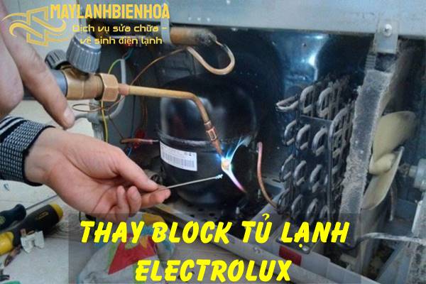Thay block tủ lạnh Electrolux