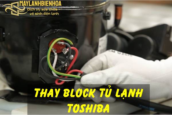 Thay block tủ lạnh Toshiba