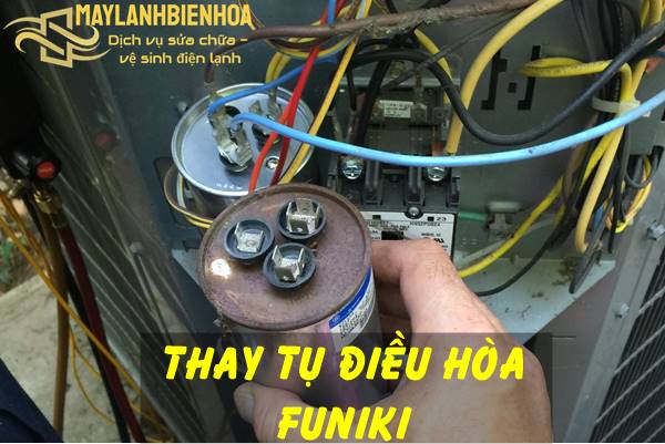 Thay tụ diều hòa Funiki