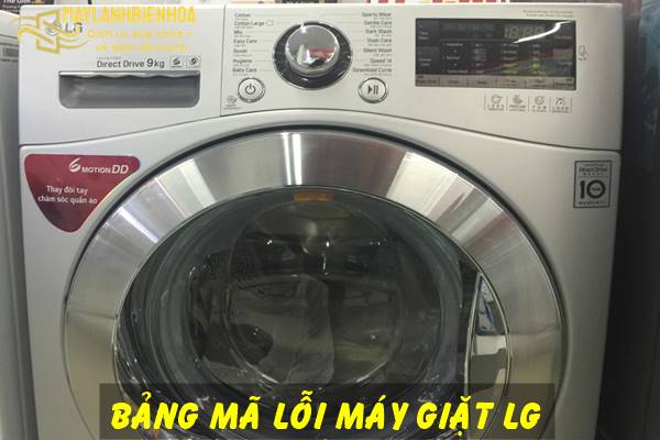 Bảng mã lỗi máy giặt LG