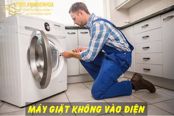 Nguyên nhân và cách khắc phục máy giặt không vào điện