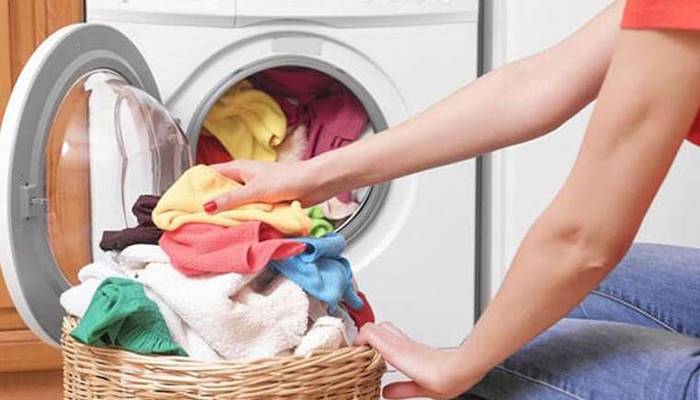 Lượng quần áo giặt bị quá tải Lượng quần áo giặt bị quá tải