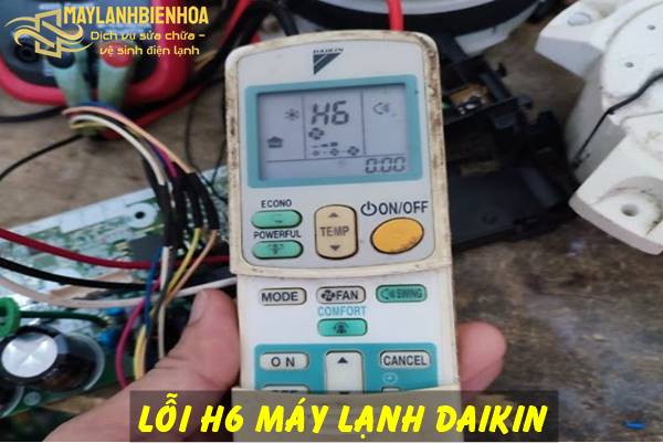 Nguyên nhân lỗi H6 máy lạnh Daikin và cách khắc phục tại nhà