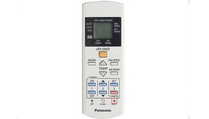 Cách reset điều khiển máy lạnh Panasonic Cách reset điều khiển máy lạnh Panasonic