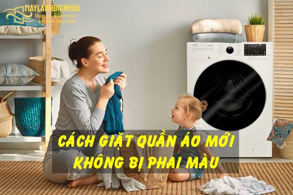 Cách giặt quần áo mới không bị phai màu