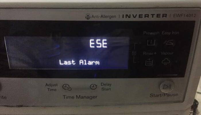 Nguyên nhân máy giặt Electrolux báo lỗi E5E Lỗi E5E máy giặt Electrolux là lỗi gì?
