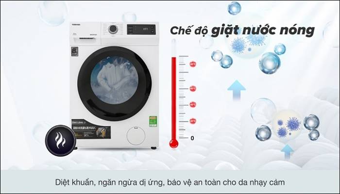 Một số điểm cần lưu ý khi giặt nước nóng Một số điểm cần lưu ý khi giặt nước nóng
