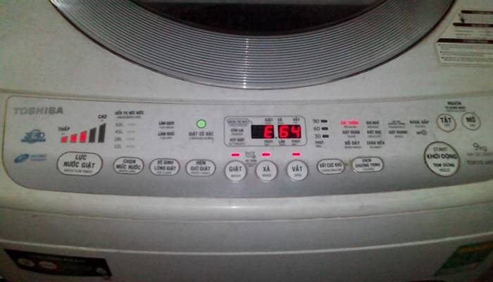Lỗi E64 máy giặt Toshiba là gì? Lỗi E64 máy giặt Toshiba là gì?