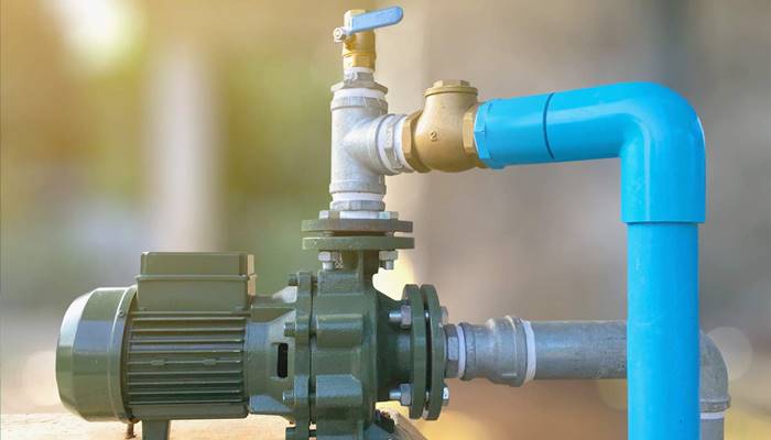 Do áp suất nước thấp Do áp suất nước thấp