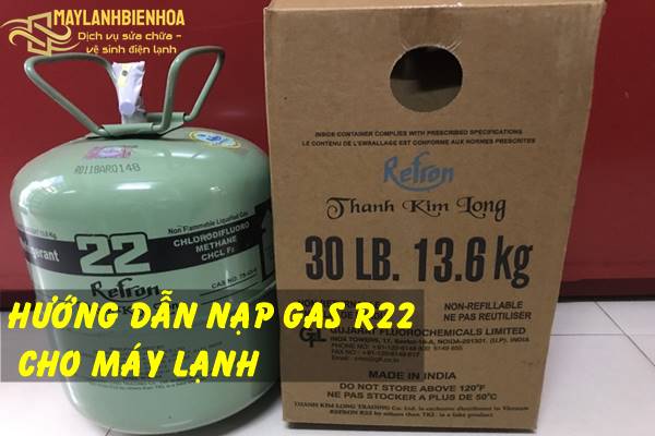 Cách bơm gas R22 cho máy lạnh an toàn