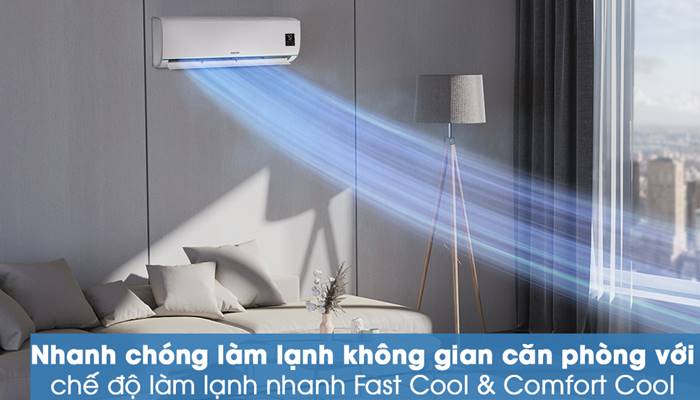 Chế độ Comfort Sleep của máy lạnh Samsung Chế độ Comfort Sleep của máy lạnh Samsung