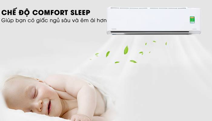 Chế độ Comfort của máy lạnh Toshiba Chế độ Comfort của máy lạnh Toshiba