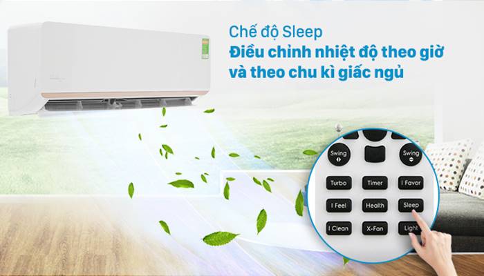 Chế độ Comfort Sleep của máy lạnh Panasonic Chế độ Comfort Sleep của máy lạnh Panasonic