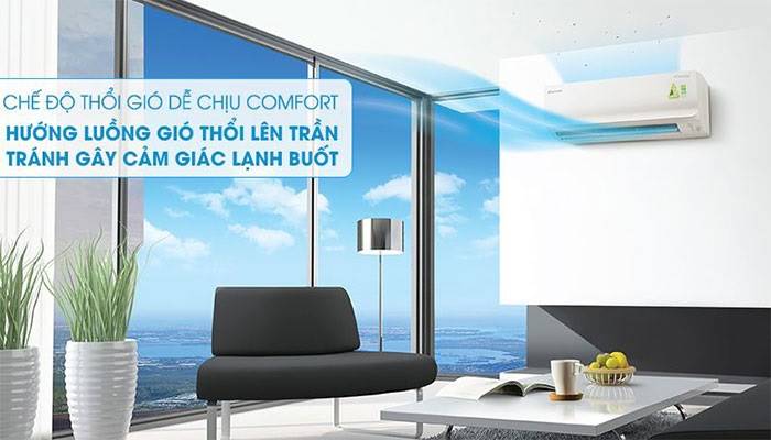 Chế độ Comfort Sleep của máy lạnh Daikin Chế độ Comfort Sleep của máy lạnh Daikin