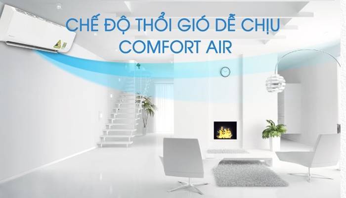 Chức năng Comfort trên điều khiển điều hòa Chức năng Comfort trên điều khiển điều hòa