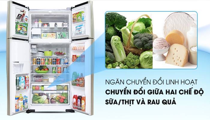 Lưu trữ tối ưu với khay chuyển đổi (đồ khô - rau quả) Lưu trữ tối ưu với khay chuyển đổi (đồ khô - rau quả)