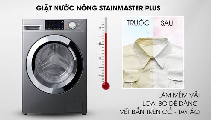 Giặt nước nóng StainMaster+ Giặt nước nóng StainMaster+