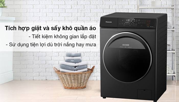 Tính năng sấy của máy giặt Pananasonic Tính năng sấy của máy giặt Pananasonic