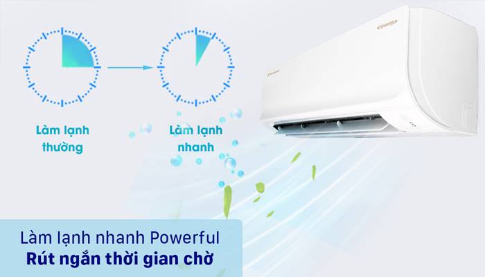 Làm lạnh nhanh Powerful Làm lạnh nhanh Powerful