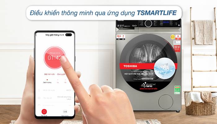 Thông báo cho người dùng khi đã giặt xong Thông báo cho người dùng khi đã giặt xong