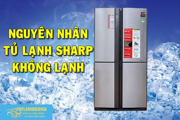 Nguyên nhân khiến tủ lạnh Sharp không lạnh