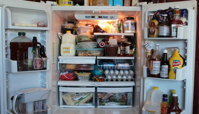 Để quá nhiều thực phẩm Để quá nhiều thực phẩm