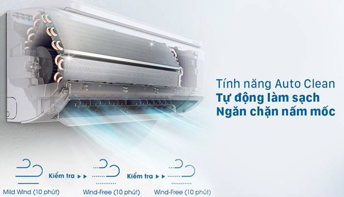 Chức năng tự làm sạch Chức năng tự làm sạch