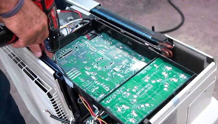 Lỗi H1 điều hòa Panasonic do hư bo mạch Lỗi H1 điều hòa Panasonic do hư bo mạch