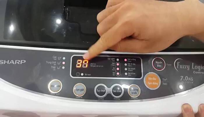 Cách reset máy giặt Sharp khi không có nút reset Cách reset máy giặt Sharp khi không có nút reset