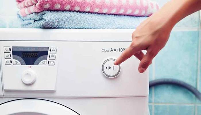 Khởi động lại máy giặt và thử hoạt động lại máy Khởi động lại máy giặt và thử hoạt động lại máy