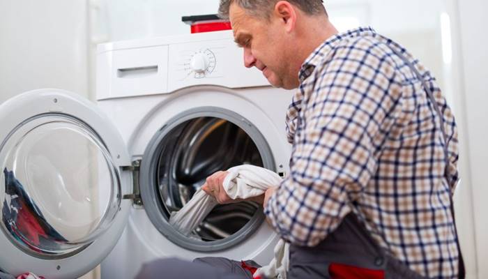 Máy giặt bị khô dầu mỡ Máy giặt bị khô dầu mỡ