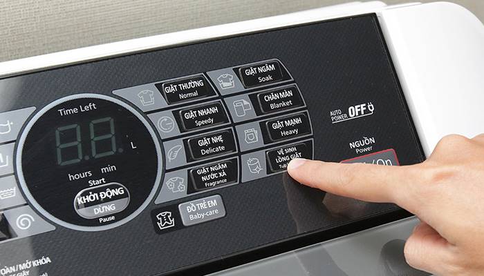 Cách khắc phục lỗi CL trên máy giặt Panasonic Cách khắc phục lỗi CL trên máy giặt Panasonic