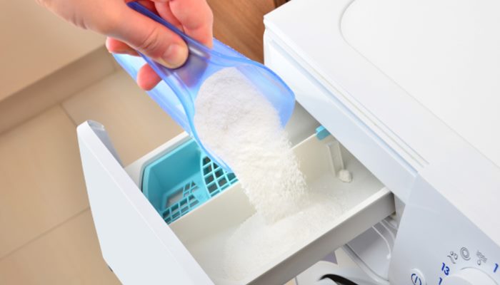 Sử dụng bột giặt chuyên dụng dành cho máy giặt Sử dụng bột giặt chuyên dụng dành cho máy giặt