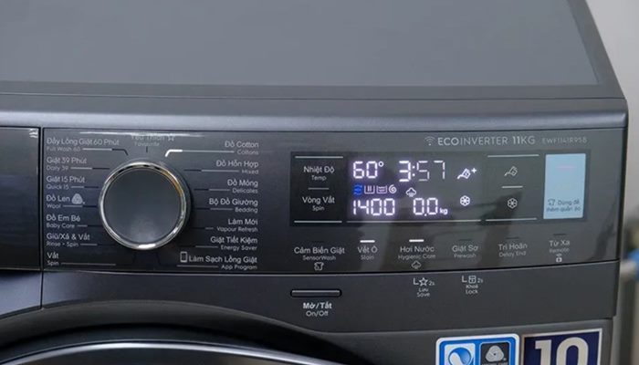 Dấu hiệu nhận biết máy giặt Electrolux lỗi E10 Dấu hiệu nhận biết máy giặt Electrolux lỗi E10