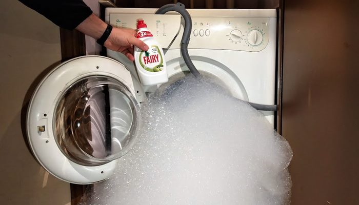 Không phải bột giặt nhiều bọt là tốt Không phải bột giặt nhiều bọt là tốt