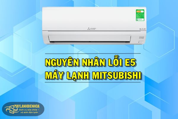 Nguyên nhân lỗi E5 máy lạnh Mitsubishi