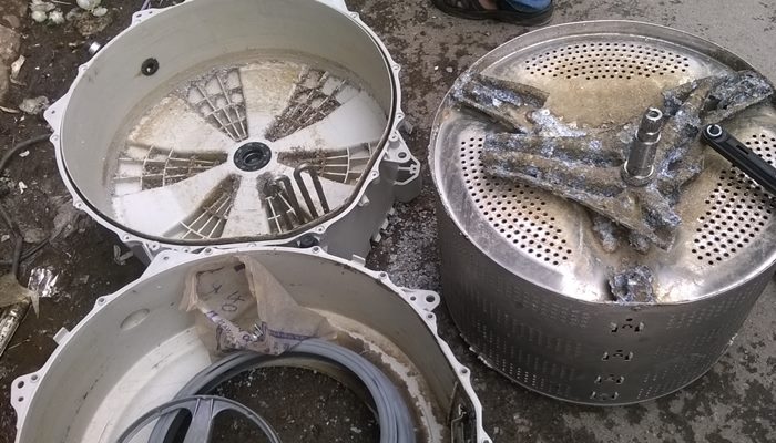 Không vệ sinh máy giặt định kỳ Không vệ sinh máy giặt định kỳ