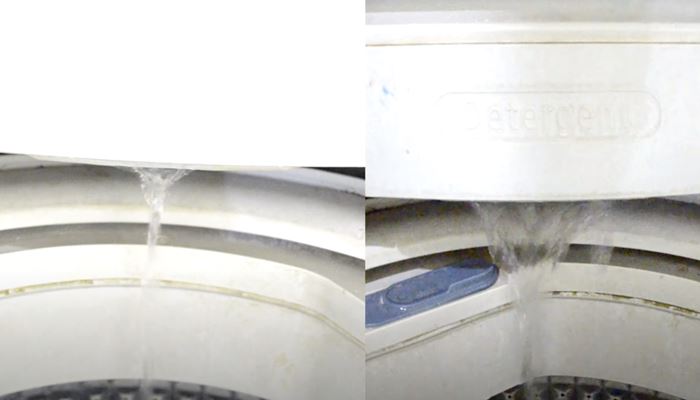 Nguồn nước cấp vào quá yếu Nguồn nước cấp vào quá yếu