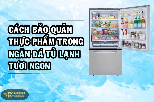 Cách bảo quản thực phẩm trong ngăn đá tủ lạnh tươi ngon