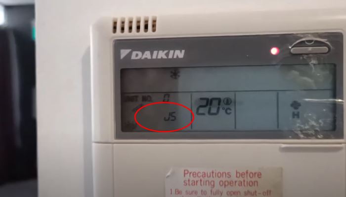 Lỗi J5 điều hòa Daikin là gì? Lỗi J5 điều hòa Daikin là gì?